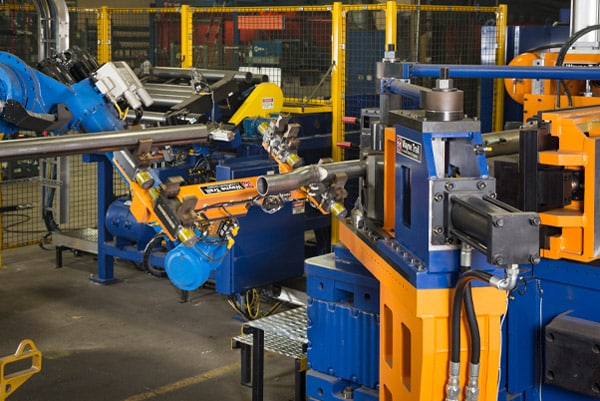 An automated metalforming system for the oil and gas industry