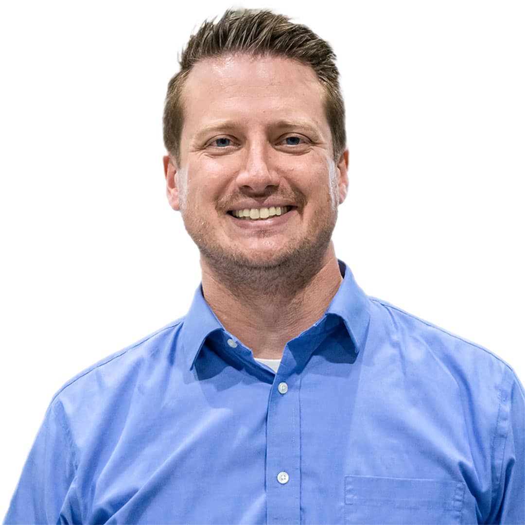 A headshot of Brian Baker, General Manager at Baker Industries, a Lincoln Electric company