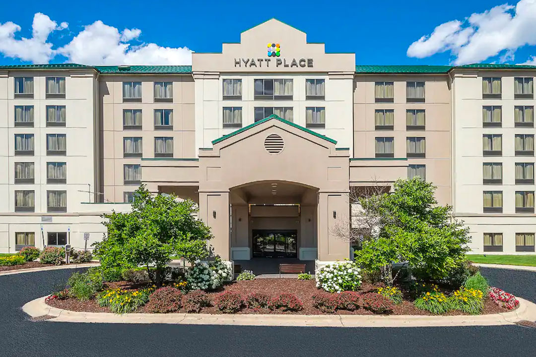 An image of the exterior of Hyatt Place Detroit-Utica